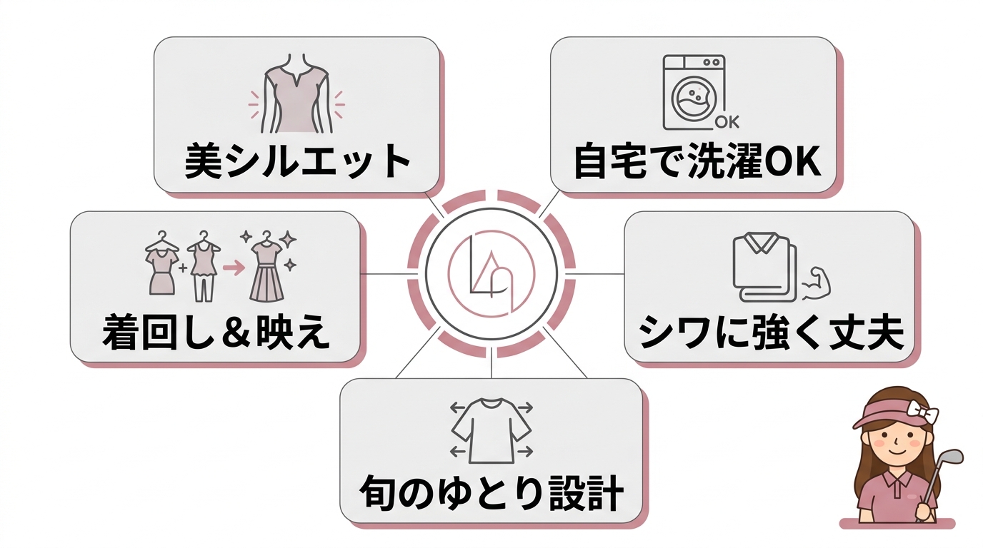 リエンダ ゴルフを愛用するメリット6つ